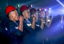 北仓地区青年煤矿矿工们因视听和传播韩国视频受到公开批判