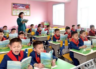 pyungyang students school vacations, schools