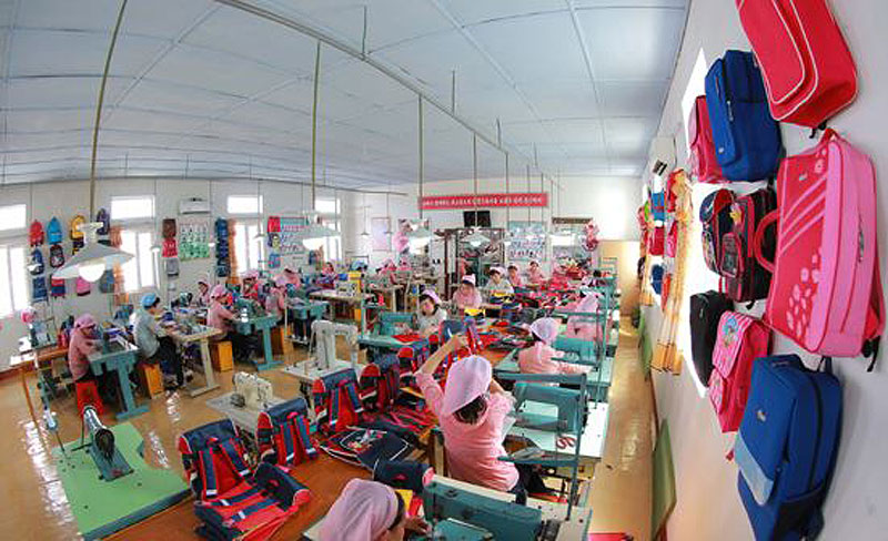 Chongjin Bag Factory in North Korea