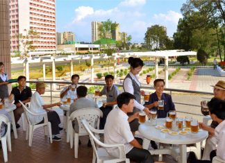 beer, pyongyang, bar
