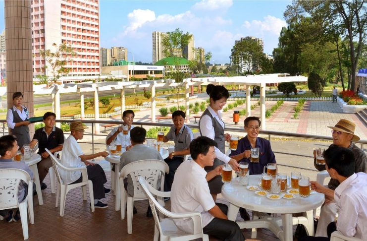 beer, pyongyang, bar