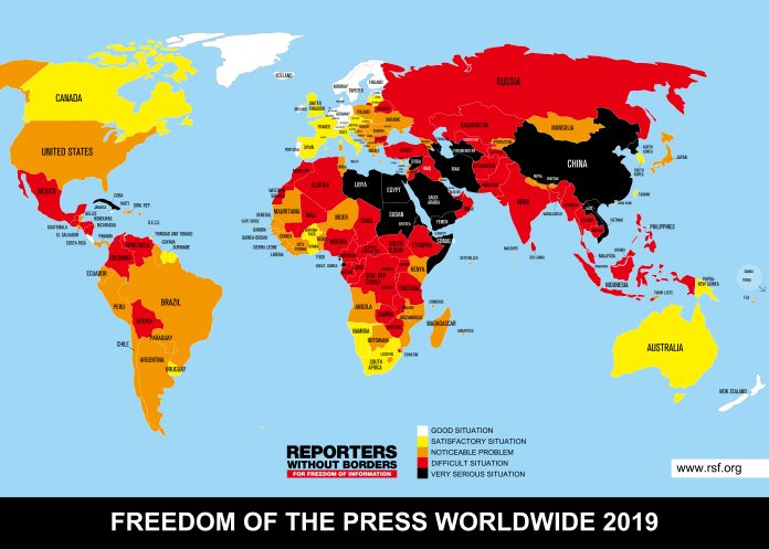 EN_RSF 2019 Index Map RSF 2019 Index Map