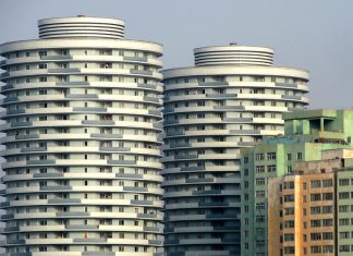 Pyongyang Housing real estate prices, upper floors