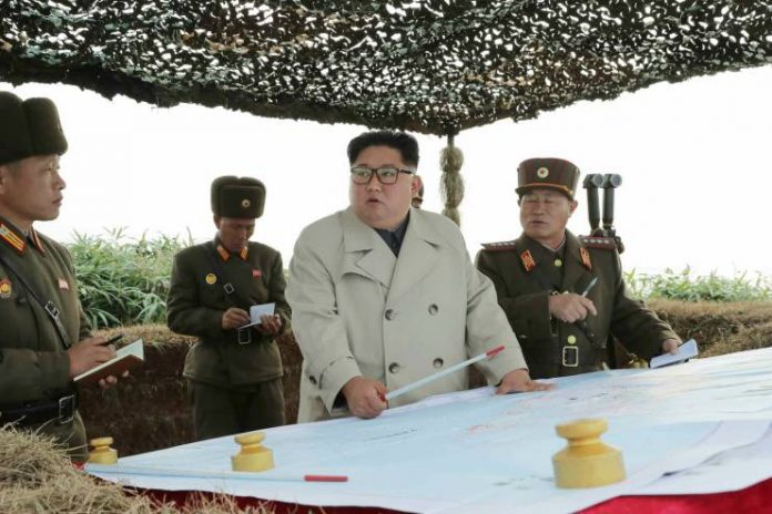 Kim Jong Un west sea firing capabilities offensive