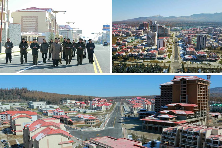 Kim Jong Un Samjiyon Kim Jong Un visit to Samjiyon
