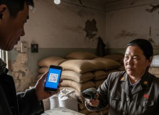 Farm workers balk as Pyongyang pushes electronic payment cards