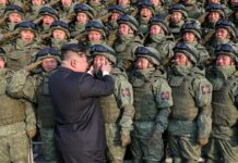 North Korea orders officer unity training after party congress Kim Jong Un inspects troops.