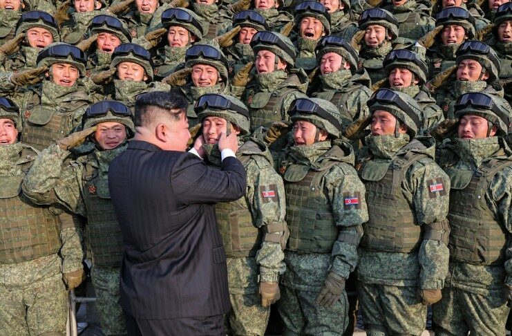Diverted military morphine raises health fears for North Korean officer’s wife Kim Jong Un inspects troops in North Korea.