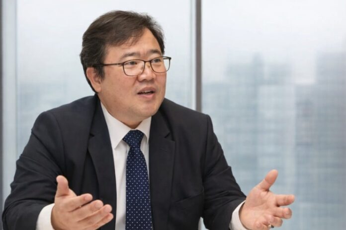 Ryu Hyun-woo, former acting North Korean ambassador to Kuwait, speaks during an interview in Seoul