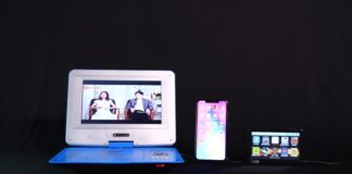 A notel portable media player, touchscreen smartphone, and MP4 player used by North Koreans to watch outside content.