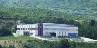 Wonjeong-ri customs post in Rason, North Hamgyong province, North Korea
