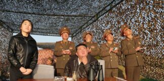 North Korea's Rodong Sinmun reports on the April 19, 2026, test launch of an improved ground-to-ground tactical ballistic missile conducted by the Missile General Bureau.