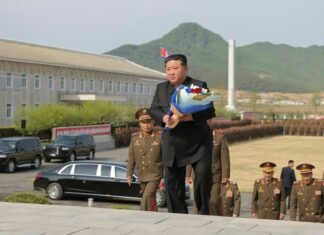 North Korea orders surprise inspections of civilian militias Kim Jong Un visits a Korean People's Army mechanized infantry unit in western North Korea on Apr. 25, 2026, during the 94th founding anniversary of the Korean People's Revolutionary Army