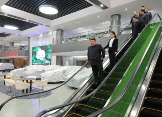North Korea touts “world-class education,” but rural skepticism persists Kim Jong Un inspects service facilities in Pyongyang's Hwasong district Phase 4 development zone ahead of their opening, accompanied by officials including his wife Ri Sol Ju, in April 2026