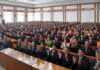 North Korean journalists trade reporting for ideology drills Commemorative meeting marking the 80th anniversary of the Korean Journalists’ Union in Pyongyang