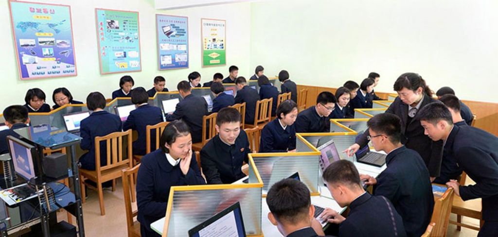North Korean student
