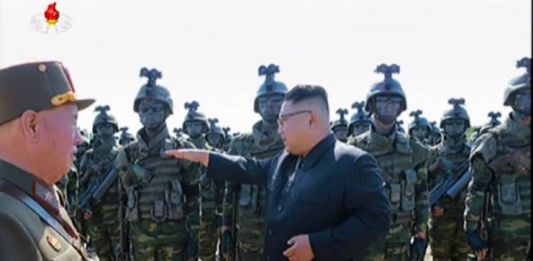 김정은_특수부대_방문